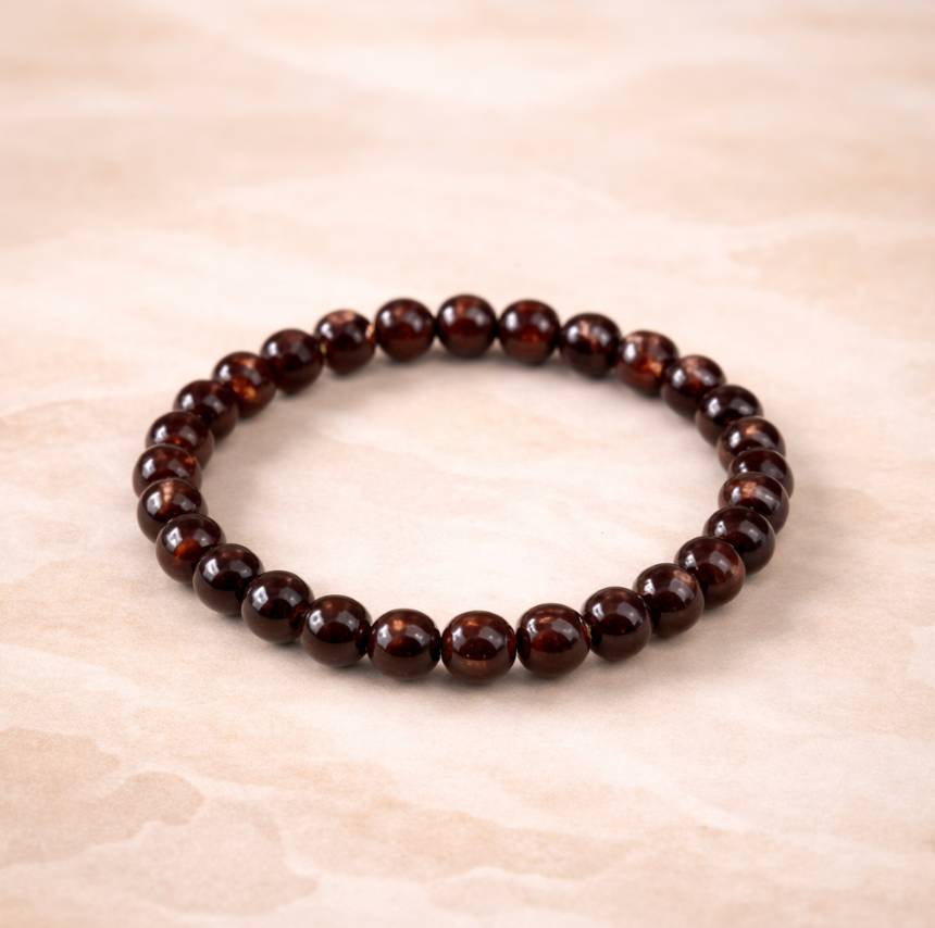 Red Chandan Bracelet 8mm