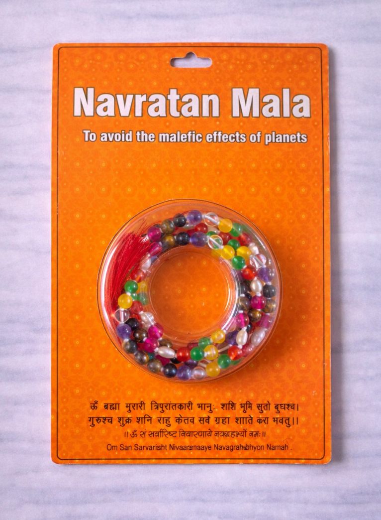 Navaratana Semiprecious Mala
