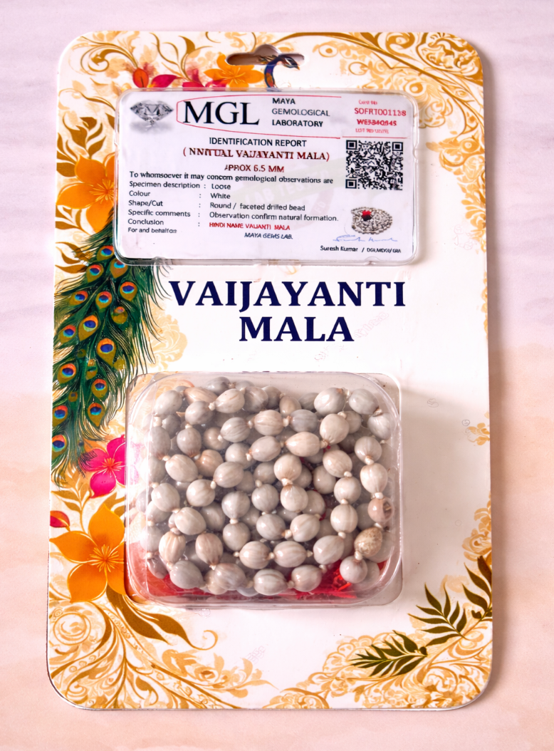 Vaijayanthi Mala Certifide