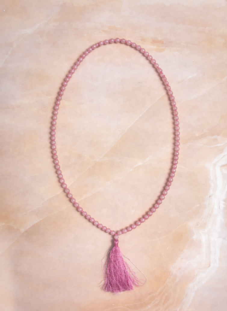 Rose Quartz Mala