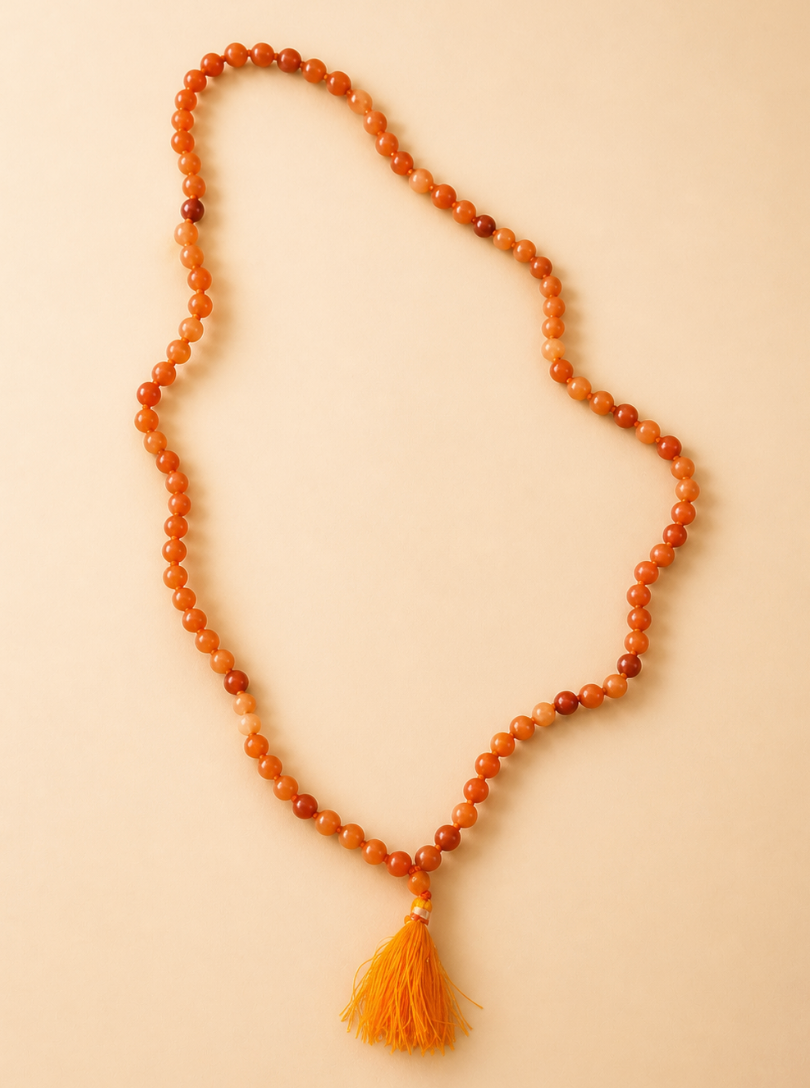 Red Aventurine Mala