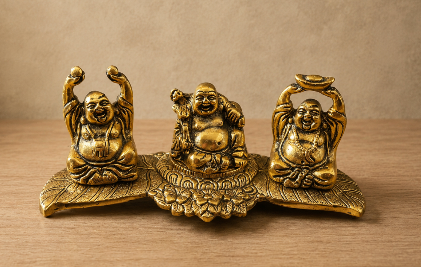 Laughing buddha Set