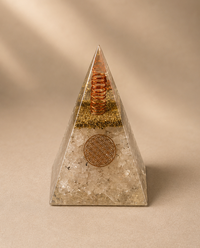 Rose Quartz Pyramid